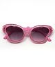 Kid-O-World Butterfly Print Sunglasses - Pink