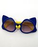 Kid-O-World Ear Design Sunglasses - Blue Yellow