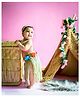 The Original Knit  Hawaiian Dress Photography Prop - Brown