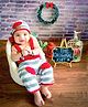 The Original Knit Stripe Cap & Diaper Cover Handmade Crochet Photography Prop - Multicolour 