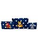 Happy Threads Cotton Pouch with Hand Made Animal Crochet Pack of 3 - Blue