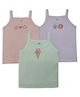 Zero Singlet Sleeves Printed Slip Pack of 3 (Color and Print May Vary)