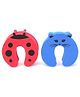 Cutez Door Guards Medium Red and Blue - Pack of 2