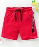 Fox Baby Mid Thigh Length Shorts - Red