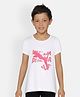 PUMA Half Sleeves Modern Sports Logo Tee - White