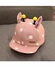 Ziory Polka Dots Soft Brim Baseball Cap with 3D Ears - Diameter 20 cm