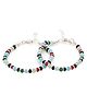 Osasbazaar Sterling Silver Bracelet Nazariya Pack of 2 - Multicolour