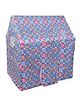 Lovely Play Tent House Bear And Stars Print - Blue