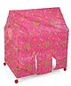 Lovely Play Tent House Teddy Print - Red