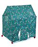 Lovely Play Tent House Kitty Print - Green