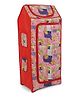 Lovely Novelty Multipurpose Almirah Multi Print - Red