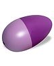 VParents Wooden Egg Shakers Organic Rattle - Purple