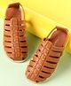 Pine Kids Ethnic Sandals - Brown