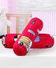 Babyhug Bolsters Car Print Set of 2 - Red
