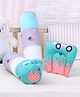 Babyhug Pillow and Bolster Set - Multicolor| Prevents  Flat Head Syndrome| Neck and Shoulder Support | 100% Cotton| Breathable Fabric| Girls and Boys| Protection from Crib Railing| New Born Gifting Option | Travel Friendly| Soft and Comfortable