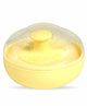 Pigeon Powder Case with Puff - Yellow