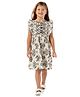 Cherry Crumble By Nitt Hyman Sleeveless Flower Print Dress - Off White