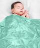 Babyhug Coral All Season Blanket - Sea Green