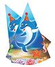 Partymanao Underwater Hats Blue - Pack Of 10