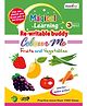 Actonn Re Writable Buddy Colour Me Colour Me Fruits & Vegetables Book - English