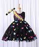 Li&Li BOUTIQUE Sleeveless Floral Embellished Dress - Black
