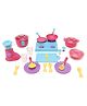Giggles Role Play Complete Kitchen Set of 29 Pieces - Multicolor