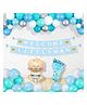 Untumble Baby Boy Welcome Decorations Blue - Pack of 7 
