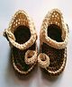 Knits & Knots Toe Ring Booties - Brown