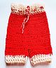 Knits & Knots Solid Colour Shorts - Red
