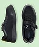 KazarMax Solid School Shoes - Black