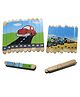Boredom Busters Educational Toys Popsicle Puzzles 4 In 1 - Multicolor
