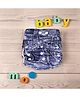 Baby Moo Adjustable & Washable Diaper - Blue