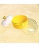 Baby Moo Powder Puff with Case - Yellow