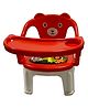 Kuchikoo Kids Whistling Chair with Food Tray - Red