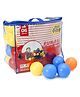  Little Finger Colorful Soft Plastic Pool Balls Pack of 60 for kids - Multicolor