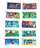 Chhota Bheem Double Side Printed Pencil Pouch - Pack of 10