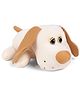 Tickles Sniffing Dog Soft Toy White And Brown - 27.94 cm 