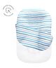 Masilo Organic Nestilo Lounger Cover For Infant/Baby's Breathable and Soft Portable Bed, Lightweight, 0 to 6 Months - Blue