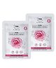 TNW -THE NATURAL WASH Rose Face Sheet Mask Pack of 2 - 20 gm Each