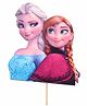 Funcart Baby Frozen Cake Topper Multicolor - Pack Of 4