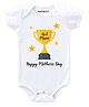 KNITROOT Short Sleeves No 1 Mum Print Onesie - White