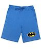 Batman By Crossroads Batman Symbol Print Shorts - Royal Blue
