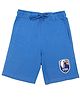 Wear Your Mind Graphic USA Print Shorts - Royal Blue