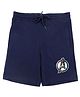 Marvel By Crossroads Avengers Print Detailing Shorts - Navy Blue