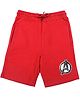 Marvel By Crossroads Avengers Print Detailing Shorts - Red