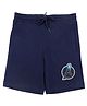Marvel By Crossroads Avengers Print Detailing Shorts - Navy Blue