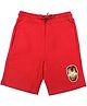Marvel By Crossroads Iron Man Print Detailing Shorts - Red