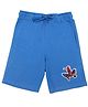 Marvel By Crossroads Spider Man Print Detailing Shorts - Royal Blue