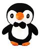 Webby Plush Penguin Toy Black - Height 20 cm 