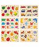 Webby Wooden Educational Puzzles Multicolour - Set of 6 